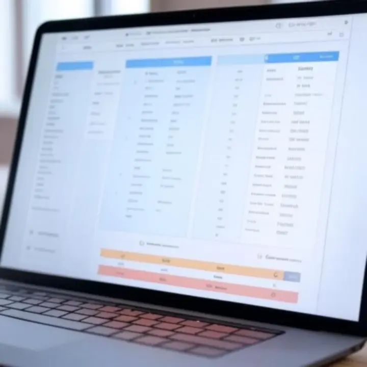 Interfejs porównania kilku modeli słuchawek gamingowych obok siebie